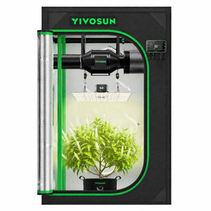 Mini Smart Indoor Grow Tent Kit | 2x2 ft | 100W Full Spectrum LED