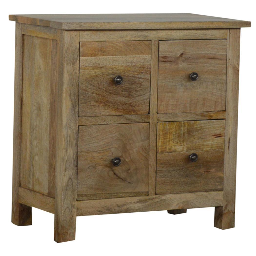 Mini Storage Cabinet | 4 Drawer Organiser | Compact Home Storage