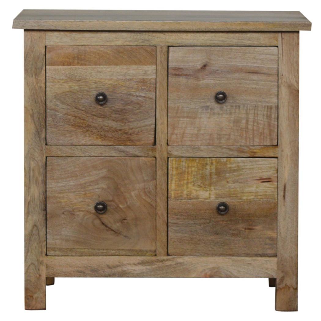 Mini Storage Cabinet | 4 Drawer Organiser | Compact Home Storage