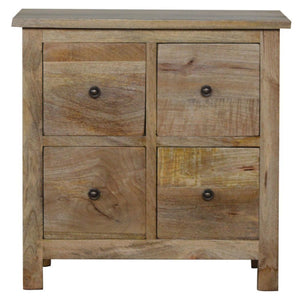 Mini Storage Cabinet | 4 Drawer Organiser | Compact Home Storage
