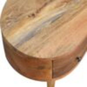 Mini Wave Coffee Table | Oak Finish | Sculptural Living Room Design