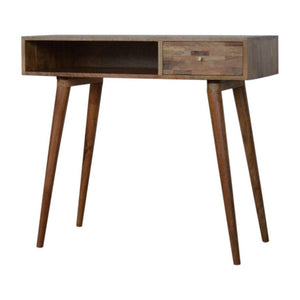 Mixed Oak-Inspired Writing Desk | Natural Mixed Tones | Home Office Furniture