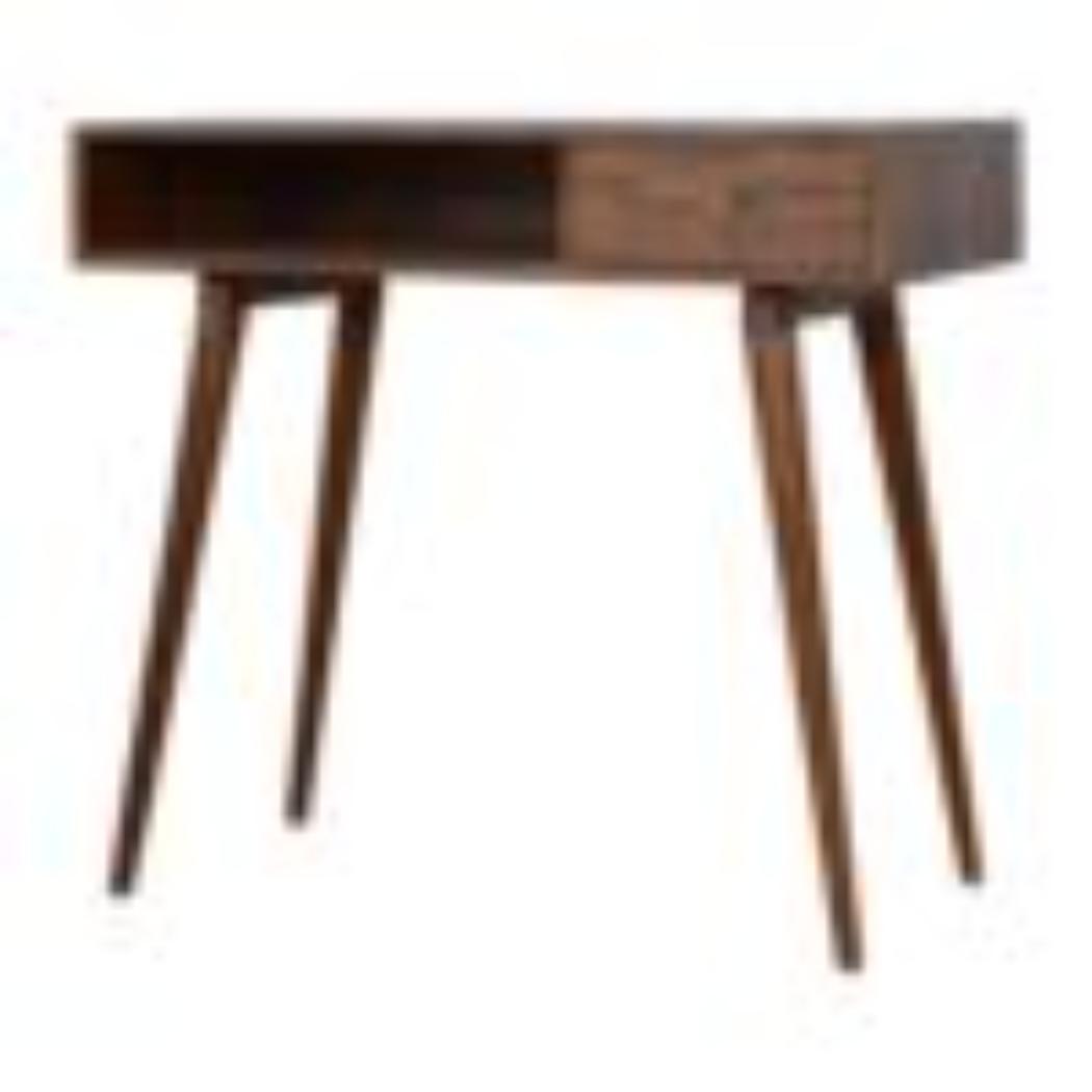 Mixed Writing Desk | Chestnut Finish | Practical Home Office Storage