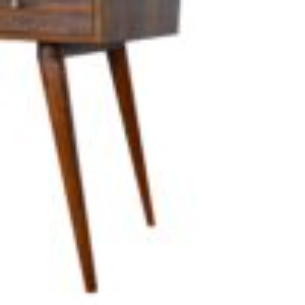 Mixed Writing Desk | Chestnut Finish | Practical Home Office Storage