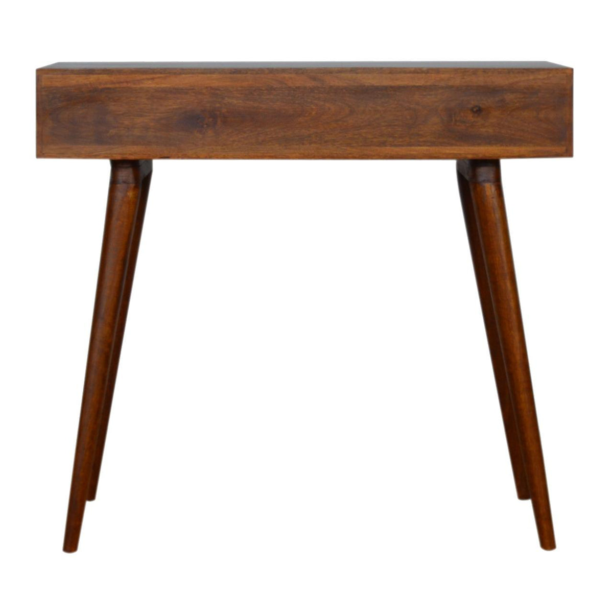 Mixed Writing Desk | Chestnut Finish | Practical Home Office Storage