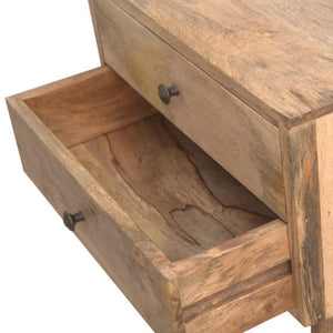 Modern Solid Wood Bedside Table | Contemporary Design | Bedroom Storage