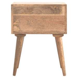 Modern Solid Wood Bedside Table | Contemporary Design | Bedroom Storage