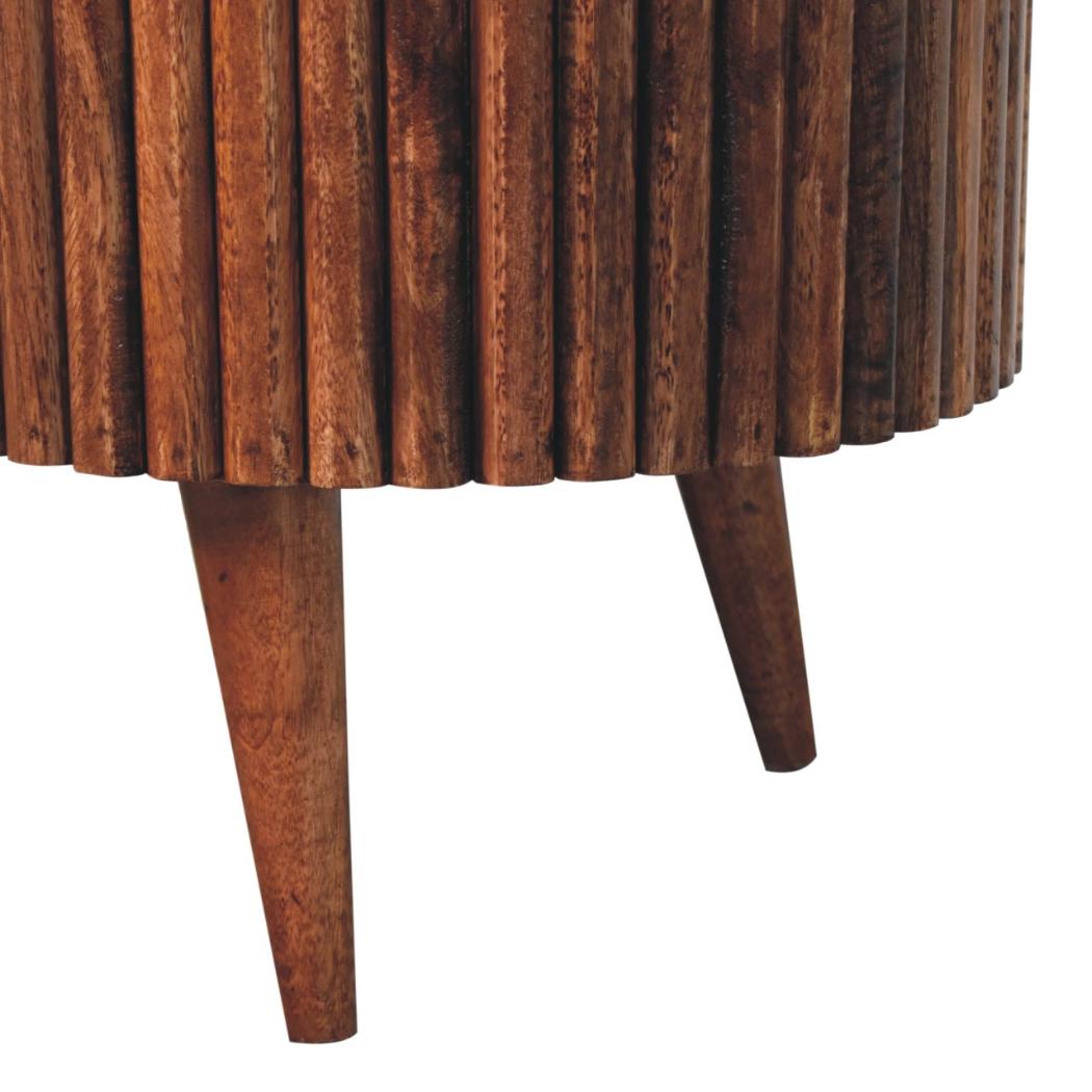 Mokka Coffee Table | Solid Mango Wood | Honey Caramel Finish