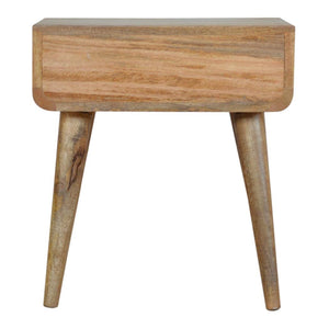 Monochrome Print Bedside Table | Distinctive Detail | Versatile Home Furniture