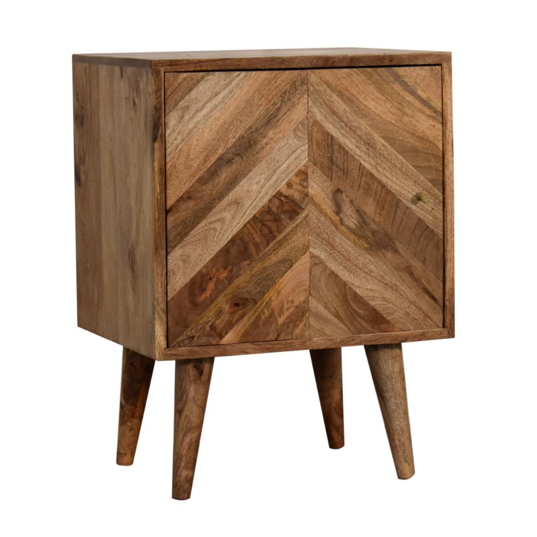 Muna Bedside Table | Compact Bedroom Storage | Contemporary Design