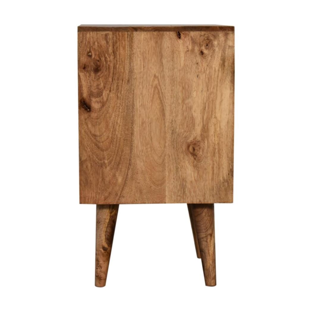 Muna Bedside Table | Compact Bedroom Storage | Contemporary Design
