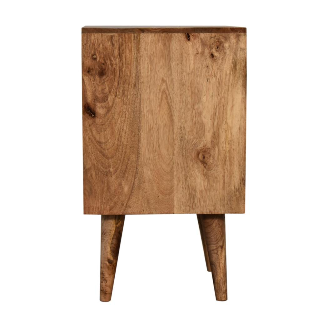 Muna Bedside Table | Compact Bedroom Storage | Contemporary Design