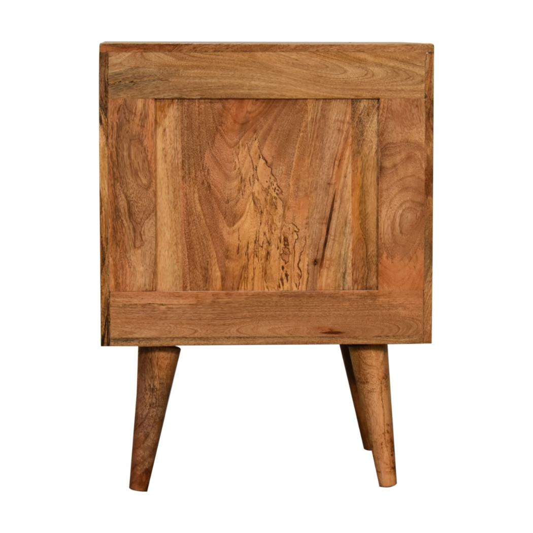 Muna Bedside Table | Compact Bedroom Storage | Contemporary Design