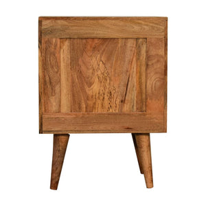 Muna Bedside Table | Compact Bedroom Storage | Contemporary Design