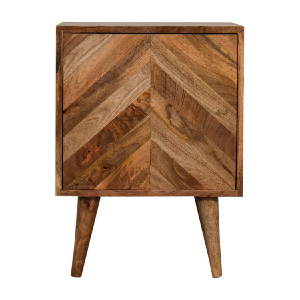Muna Bedside Table | Compact Bedroom Storage | Contemporary Design