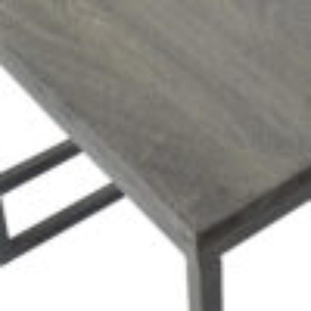 Nest of 3 Tables | Iron Base | Space-Saving Occasional Tables