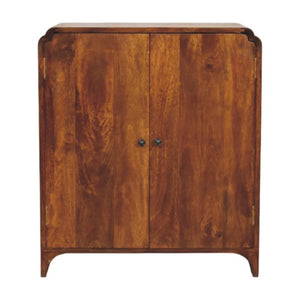 Newton Chestnut Cabinet | Warm Timber Storage | Versatile Living Room Furniture