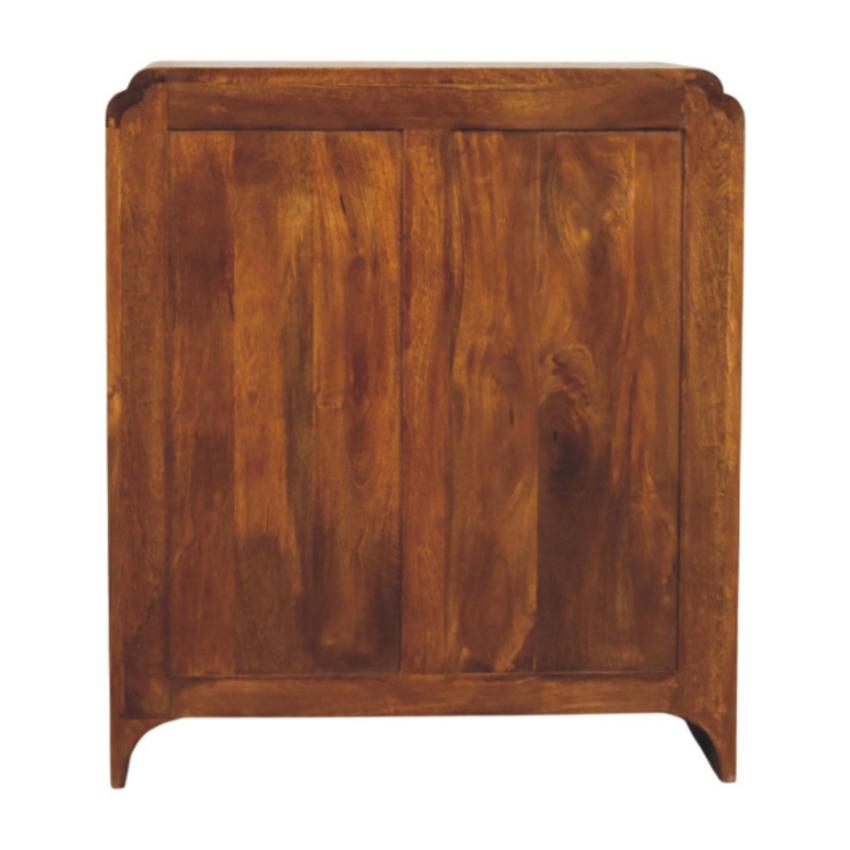 Newton Chestnut Cabinet | Warm Timber Storage | Versatile Living Room Furniture