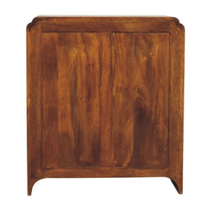 Newton Chestnut Cabinet | Warm Timber Storage | Versatile Living Room Furniture