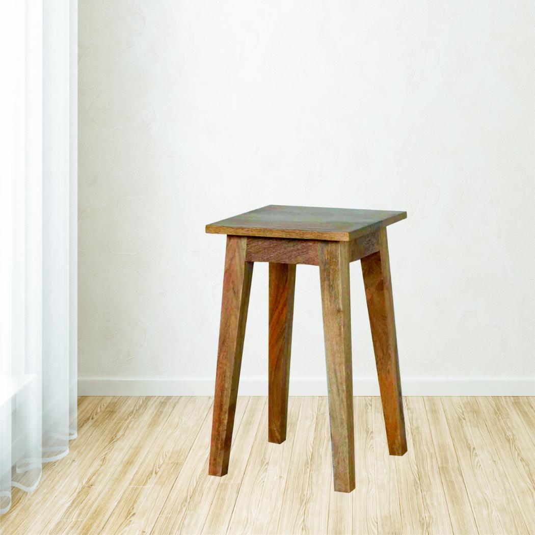Nordic Accent Stool | Minimalist Design | Compact Multi-Purpose Seat