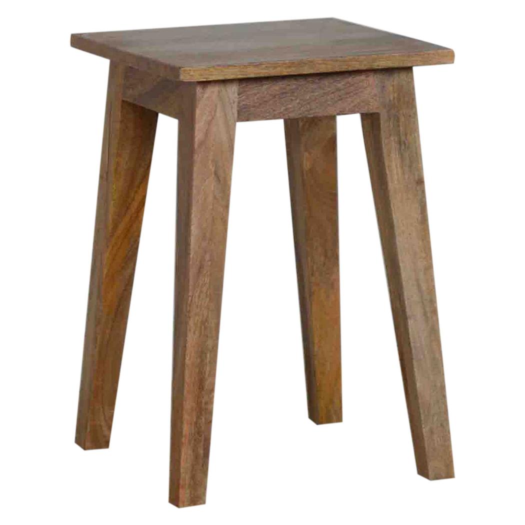 Nordic Accent Stool | Minimalist Design | Compact Multi-Purpose Seat