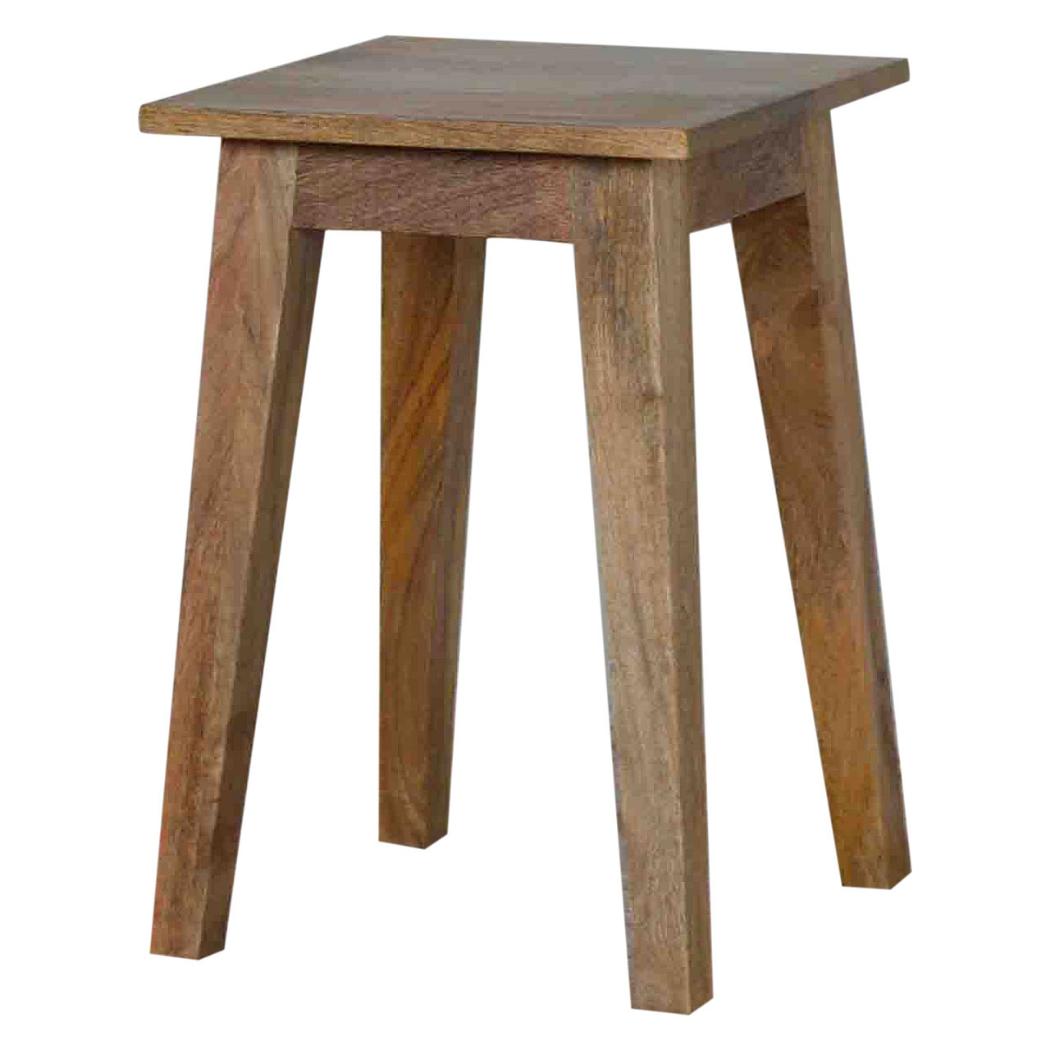 Nordic Accent Stool | Minimalist Design | Compact Multi-Purpose Seat