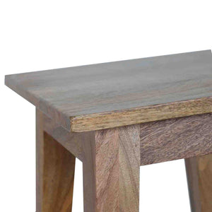 Nordic Accent Stool | Minimalist Design | Compact Multi-Purpose Seat