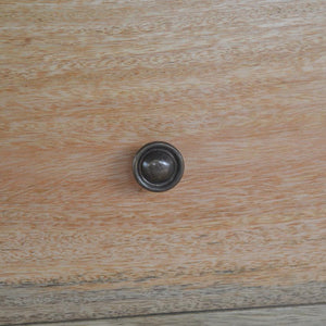 Nordic Chest of Drawers | Solid Mango Wood | Oak Finish | 8 Drawer Storage Dresser