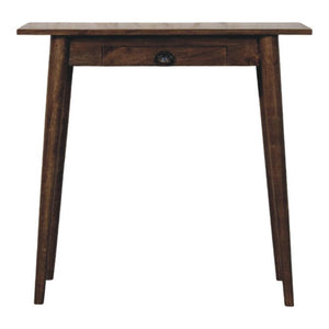 Nordic Classic Grey Writing Desk | Solid Wood Study Table