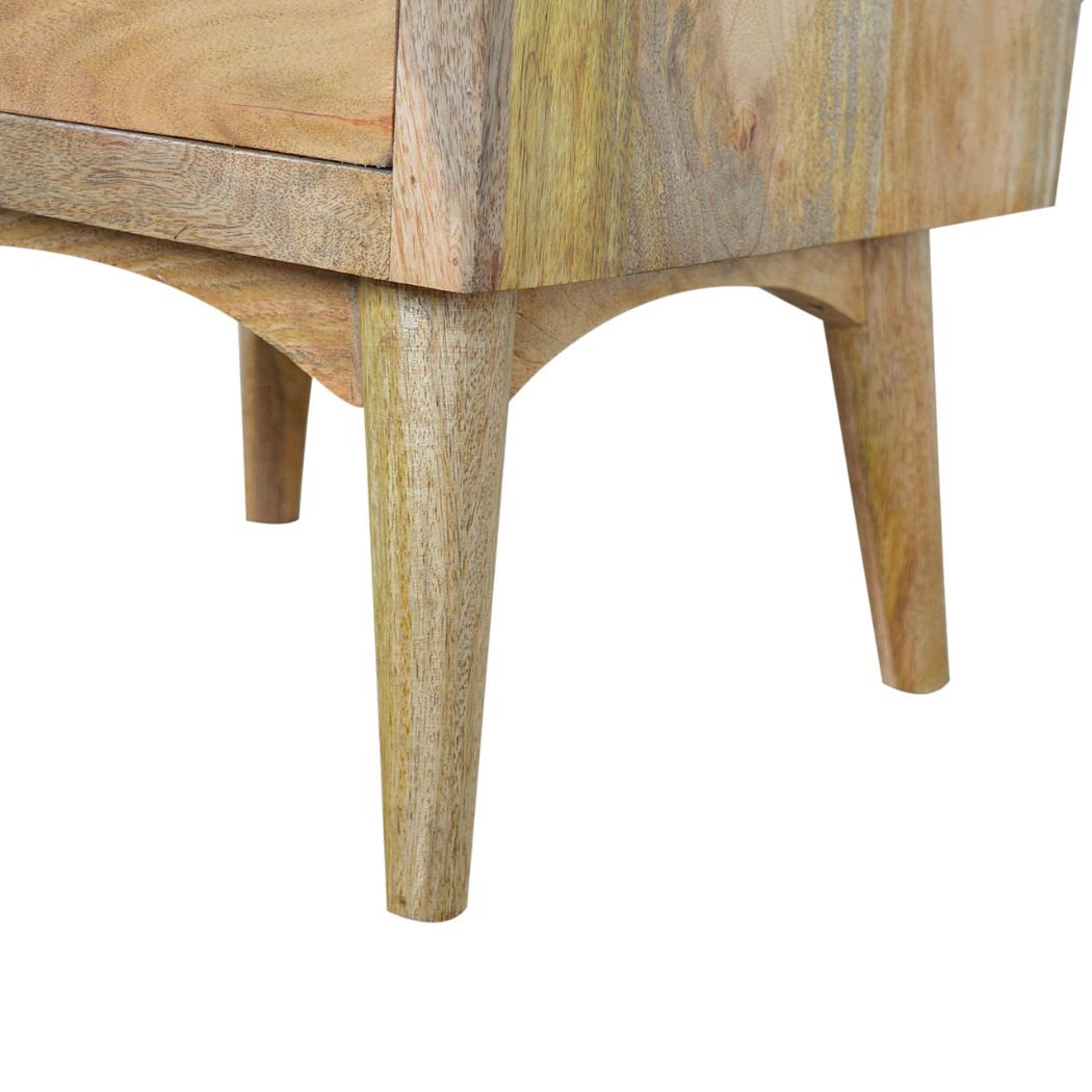 Nordic Style 2 Drawer Bedside Table | Minimalist Design | Bedroom Storage