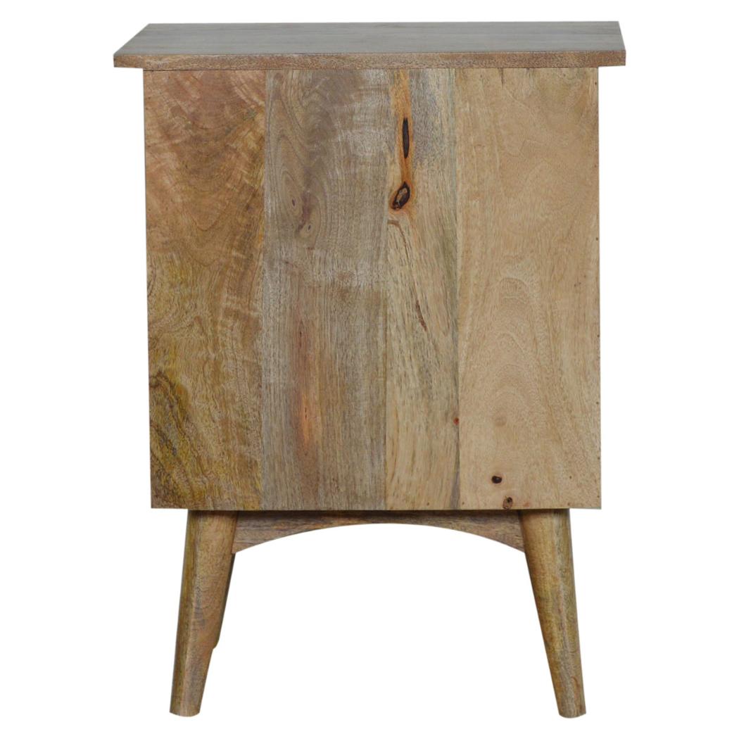 Nordic Style 2 Drawer Bedside Table | Minimalist Design | Bedroom Storage