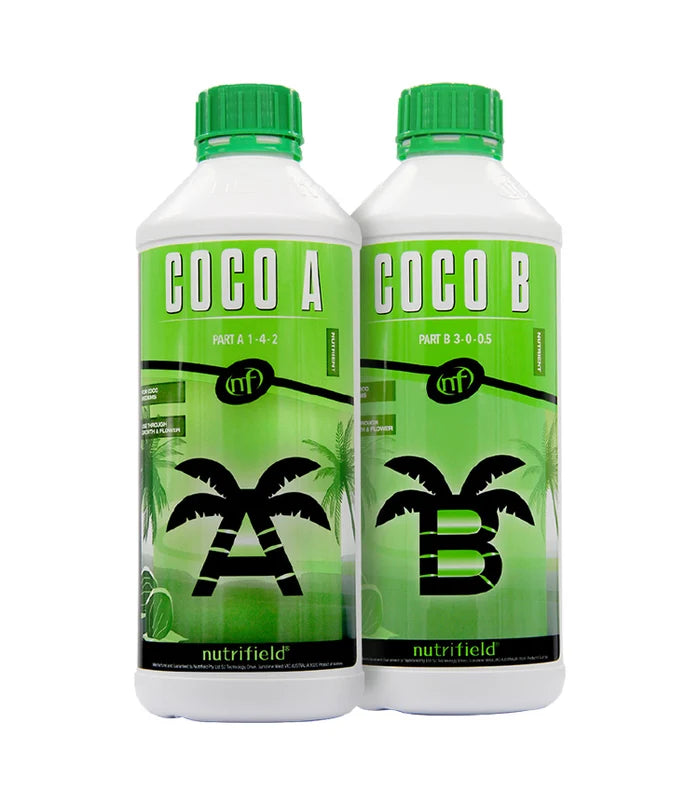Nutrifield Coco A&B 1L | Two-Part Base Nutrient for Coco Coir