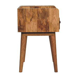 Oak-Inspired Collective Bedside | Solid Mango Wood | Artisan-Crafted Design