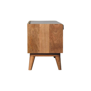 Oak-Inspired Nordic Storage Bench With Mud Linen | Nordic-Inspired Design