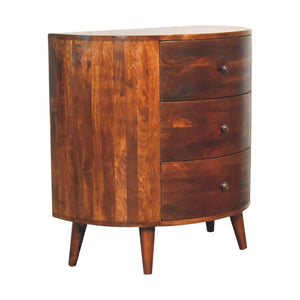 Odyssey Chest | Solid Mango Wood | Natural Wood Finish | Artisan-Crafted Design