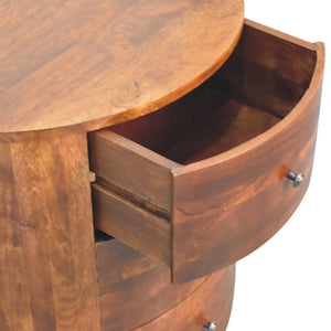 Odyssey Chest | Solid Mango Wood | Natural Wood Finish | Artisan-Crafted Design