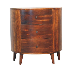 Odyssey Chest | Solid Mango Wood | Natural Wood Finish | Artisan-Crafted Design