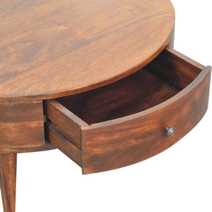 Odyssey Coffee Table | Solid Mango Wood | Natural Wood Finish | Artisan-Crafted Design