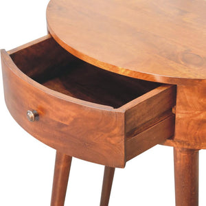 Odyssey Console Table | Solid Mango Wood | Natural Wood Finish | Artisan-Crafted Design