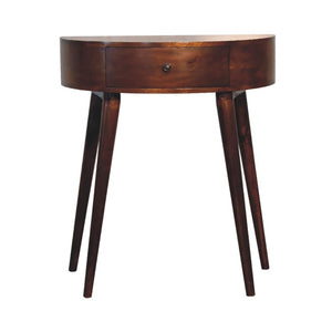 Odyssey Console Table | Solid Mango Wood | Natural Wood Finish | Artisan-Crafted Design
