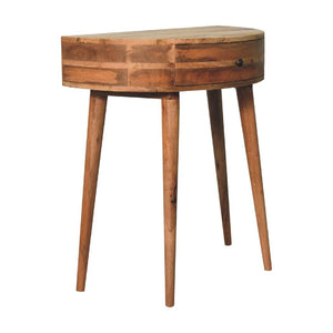 Odyssey Oak-Inspired Console Table | Solid Mango Wood | Artisan-Crafted Design