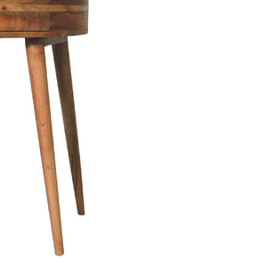 Odyssey Oak-Inspired Console Table | Solid Mango Wood | Artisan-Crafted Design