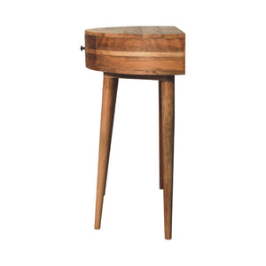 Odyssey Oak-Inspired Console Table | Solid Mango Wood | Artisan-Crafted Design