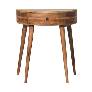 Odyssey Oak-Inspired Console Table | Solid Mango Wood | Artisan-Crafted Design