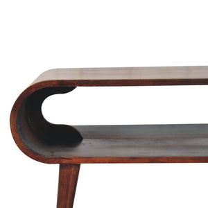 Open California Walnut Coffee Table | Solid Mango Wood | California Walnut Finish | Nordic Living Room Table
