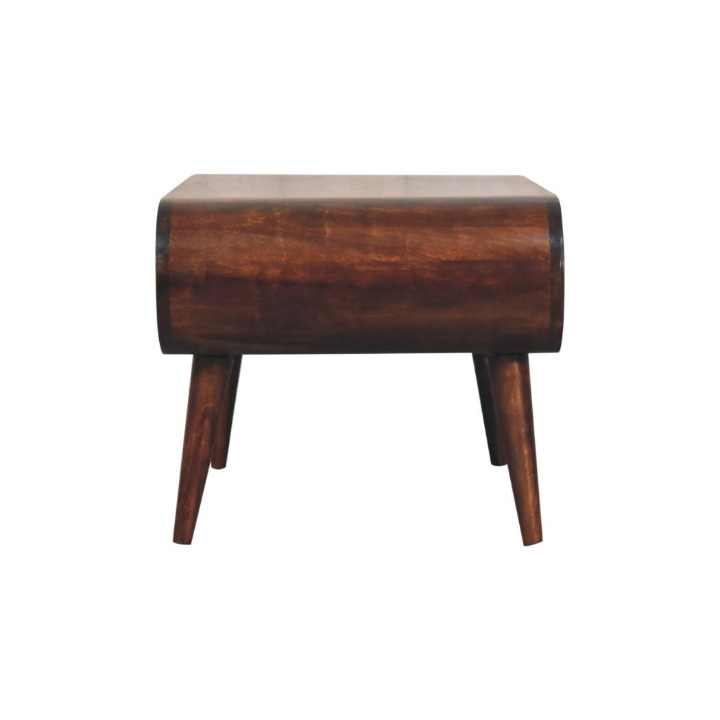 Open California Walnut Coffee Table | Solid Mango Wood | California Walnut Finish | Nordic Living Room Table