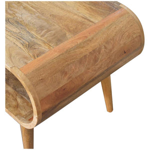 Open Coffee Table | Oak-Inspired Finish | Accessible Storage