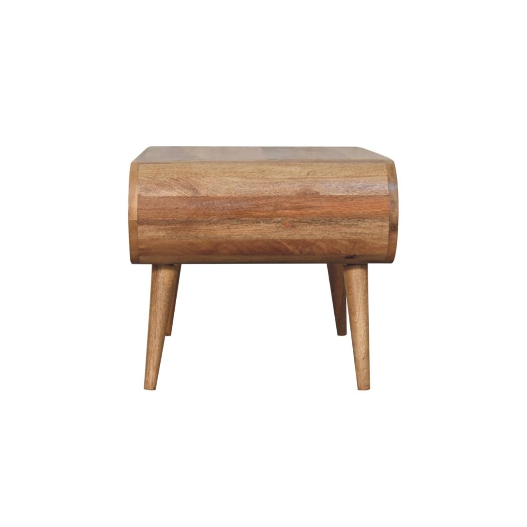 Open Coffee Table | Oak-Inspired Finish | Accessible Storage