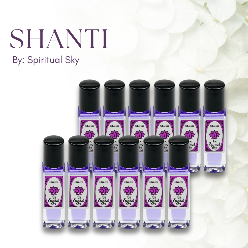 Spiritual Sky Perfume Oil - Shanti (Aphrodisia) - 12 Pack