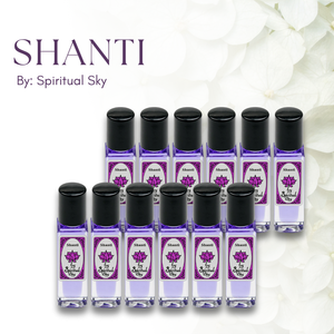 Spiritual Sky Perfume Oil - Shanti (Aphrodisia) - 12 Pack